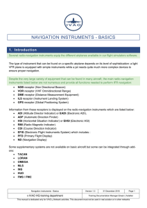 navigation instruments - basics