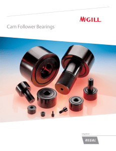 McGill Cam Follower Barings Brochure - Form 8991E