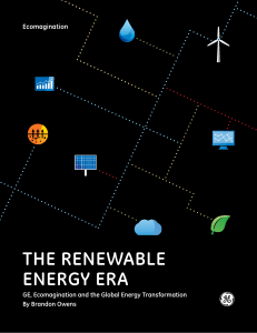 the renewable energy era