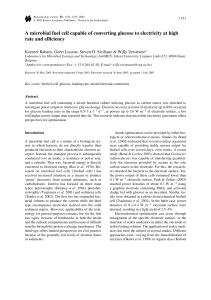 Labmet publicatie 694 Biotechnology letters 25 K. Rabaey