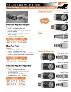 Air Line Couplers and Plugs