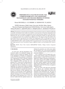performance analysis of static var compensators (svc)