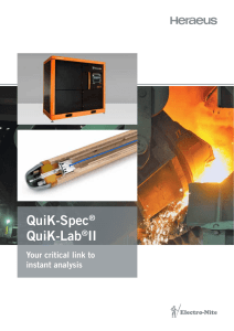 QuiK-Spec® QuiK-Lab®II