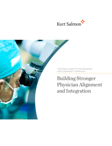 Building Stronger Physician Alignment and Integration