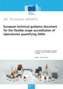 European technical guidance document for the flexible scope