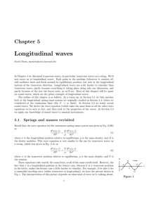 5. Longitudinal waves