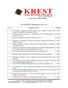 B.Tech EEE simulation 2015-16