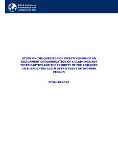study on the question of effectiveness of an assignment