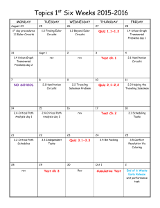 Topics Six Weeks Calendars 15-16 - Katy Independent School District