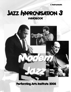 jazz improvisation 3