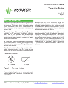 AN-TC11: Thermistor Basics