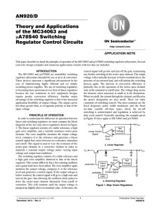 AN920/D - ON Semiconductor