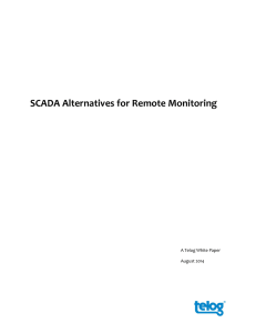 SCADA Alternatives for Remote Monitoring