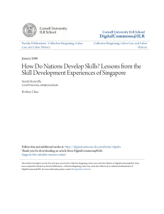 How Do Nations Develop Skills? - DigitalCommons@ILR