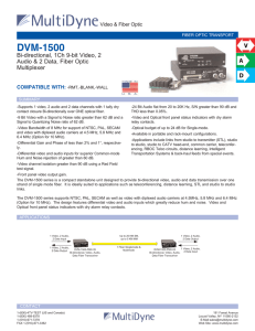 DVM-1500 - Multidyne.com