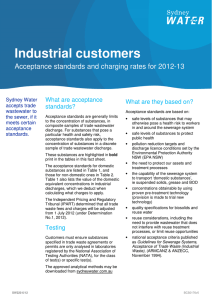 Industrial customers
