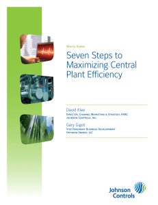 Seven Steps to Maximizing Central Plant Efficiency