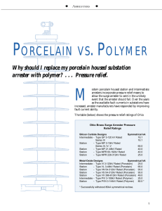 porcelain vs. polymer - Hubbell Power Systems