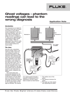 Ghost voltages – phantom readings can lead to the wrong