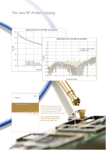 The new RF-Probes Catalog