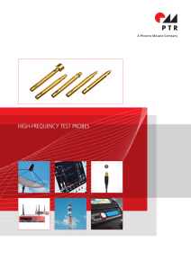 HigH-fRequency test pRobes