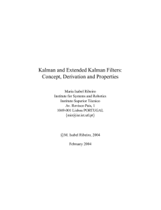 Kalman and Extended Kalman Filters