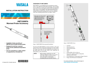 HMT330WPA Installation Instructions in English