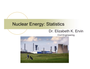 Nuclear Energy: Statistics