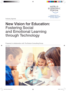 New Vision for Education: Fostering Social Emotional