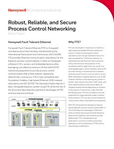 Robust, Reliable, and Secure Process Control Networking