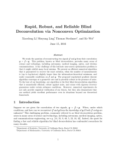 Rapid, Robust, and Reliable Blind Deconvolution via Nonconvex