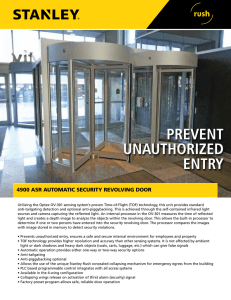 PREVENT UNAUTHORIZED ENTRY