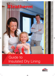 Guide to Insulated Dry Lining