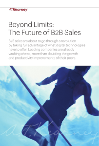 Beyond Limits: The Future of B2B Sales