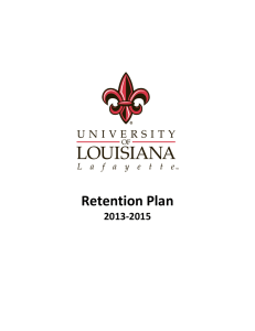 Retention Plan - Academic Affairs Division