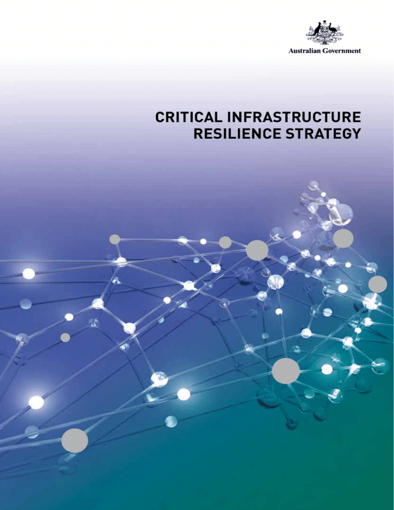 critical infrastructure security and resilience research