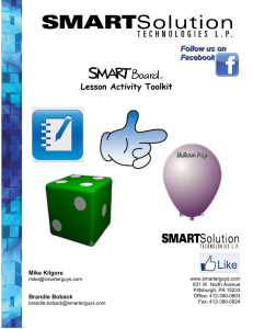 Lesson Activity Toolkit - West Liberty University