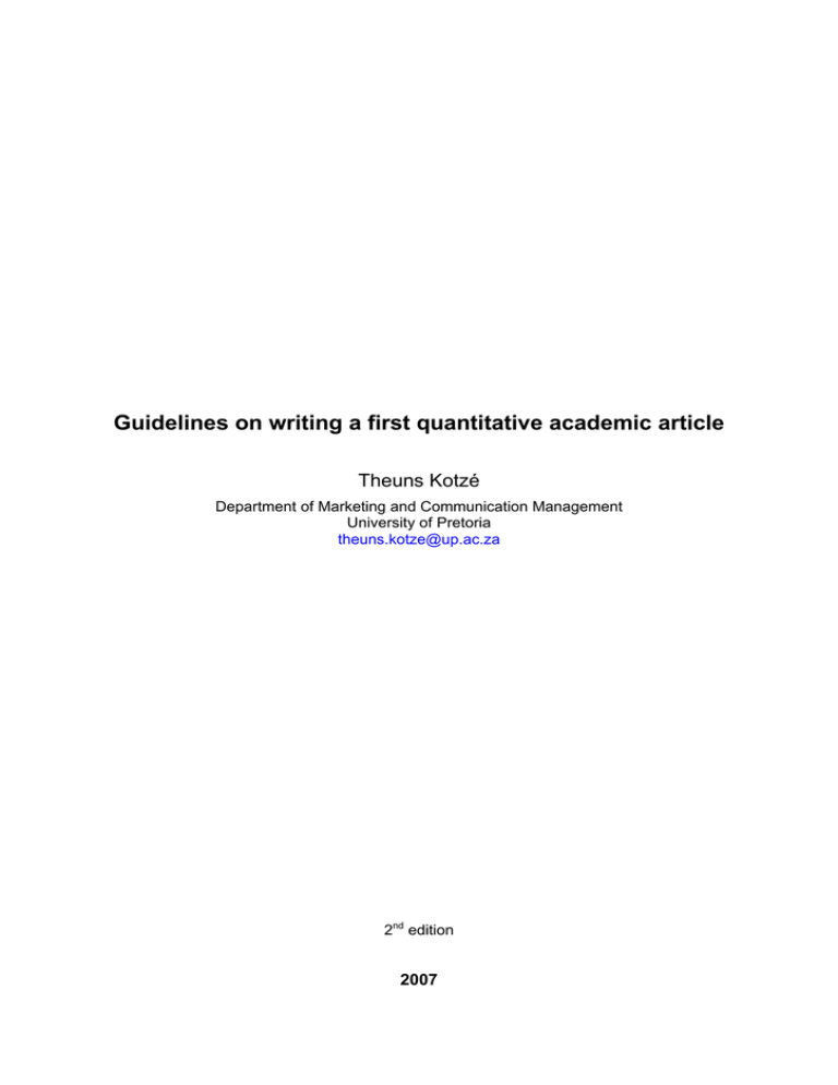 academic journal article writing services