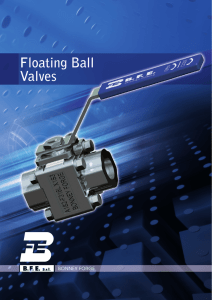 Floating Ball Valves
