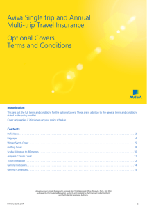 Optional Covers