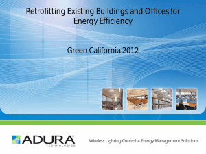 Retrofitting Existing Buildings and Offices for Energy Efficiency