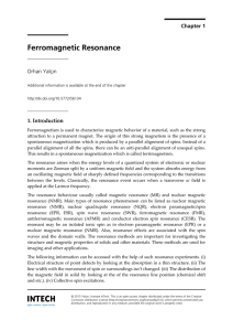 Ferromagnetic Resonance