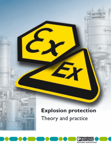 Explosion Protection Theory and Practice