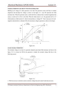 Electrical Machines-I (PCEE 4203) Lesson 13