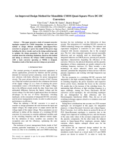 An Improved Design Method for Monolithic CMOS Quasi