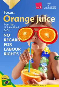 Orange juice - Christliche Initiative Romero eV
