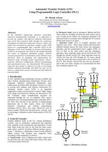 Automatic Transfer Switch (ATS)