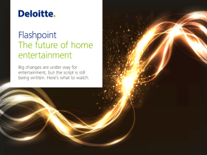 Flashpoint: Future of home entertainment