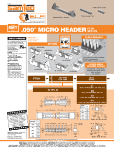 050" micro header