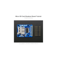 Micro SD Card Breakout Board Tutorial